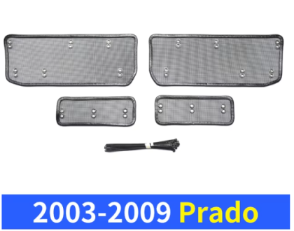 Мрежа против насекоми предна маска броня Тойота Toyota Land Cruiser FJ 120 2003-2009