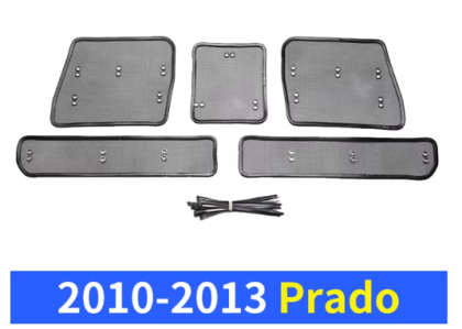 Мрежа против насекоми предна маска броня Тойота Toyota Land Cruiser FJ 150 2010-2013